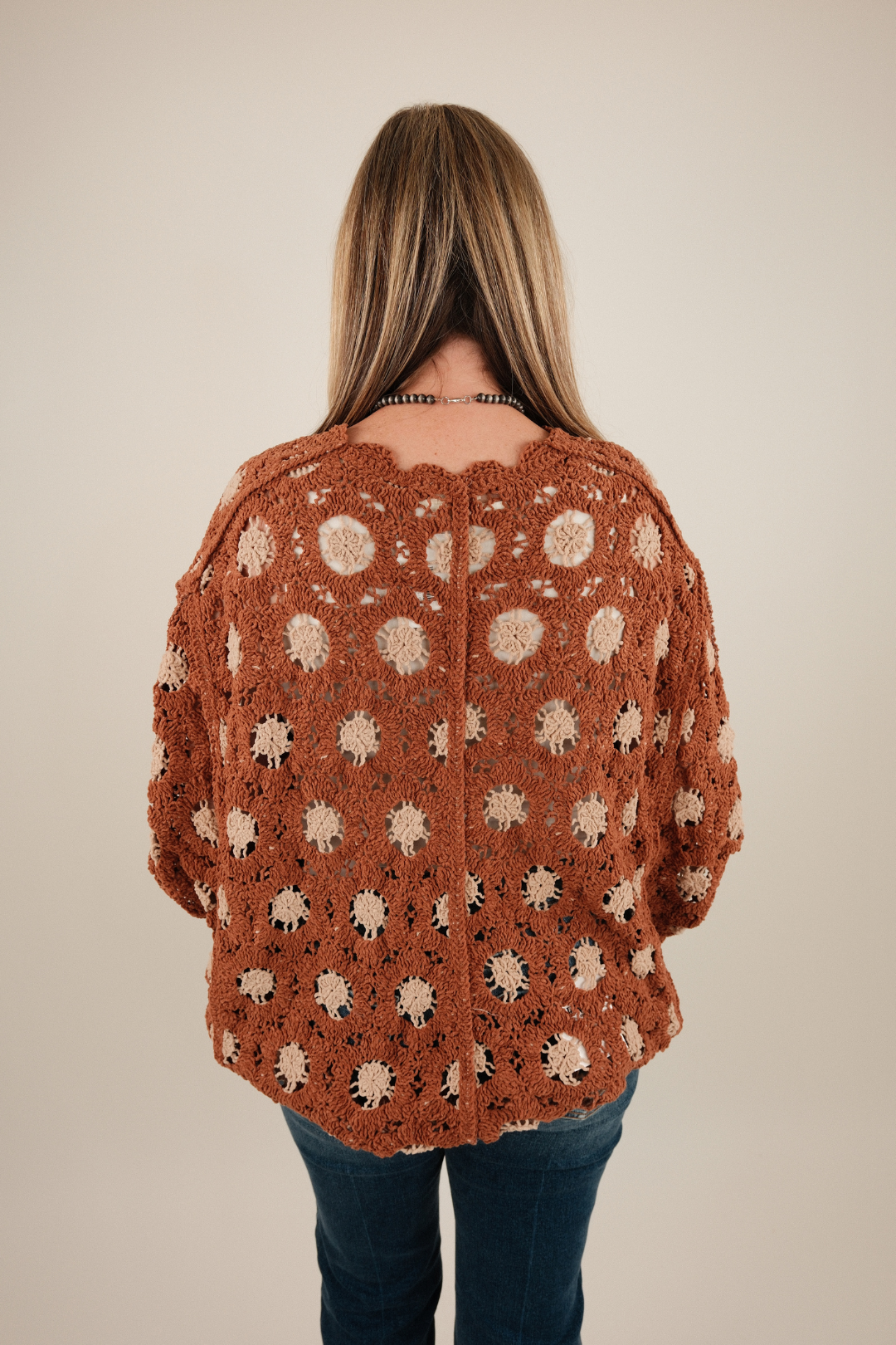 Saddle Breeze Cropped Cardigan