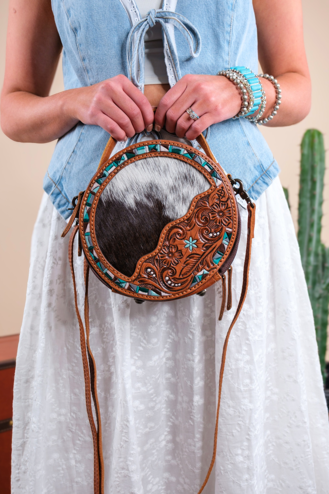 Sunset Canyon Round Bag