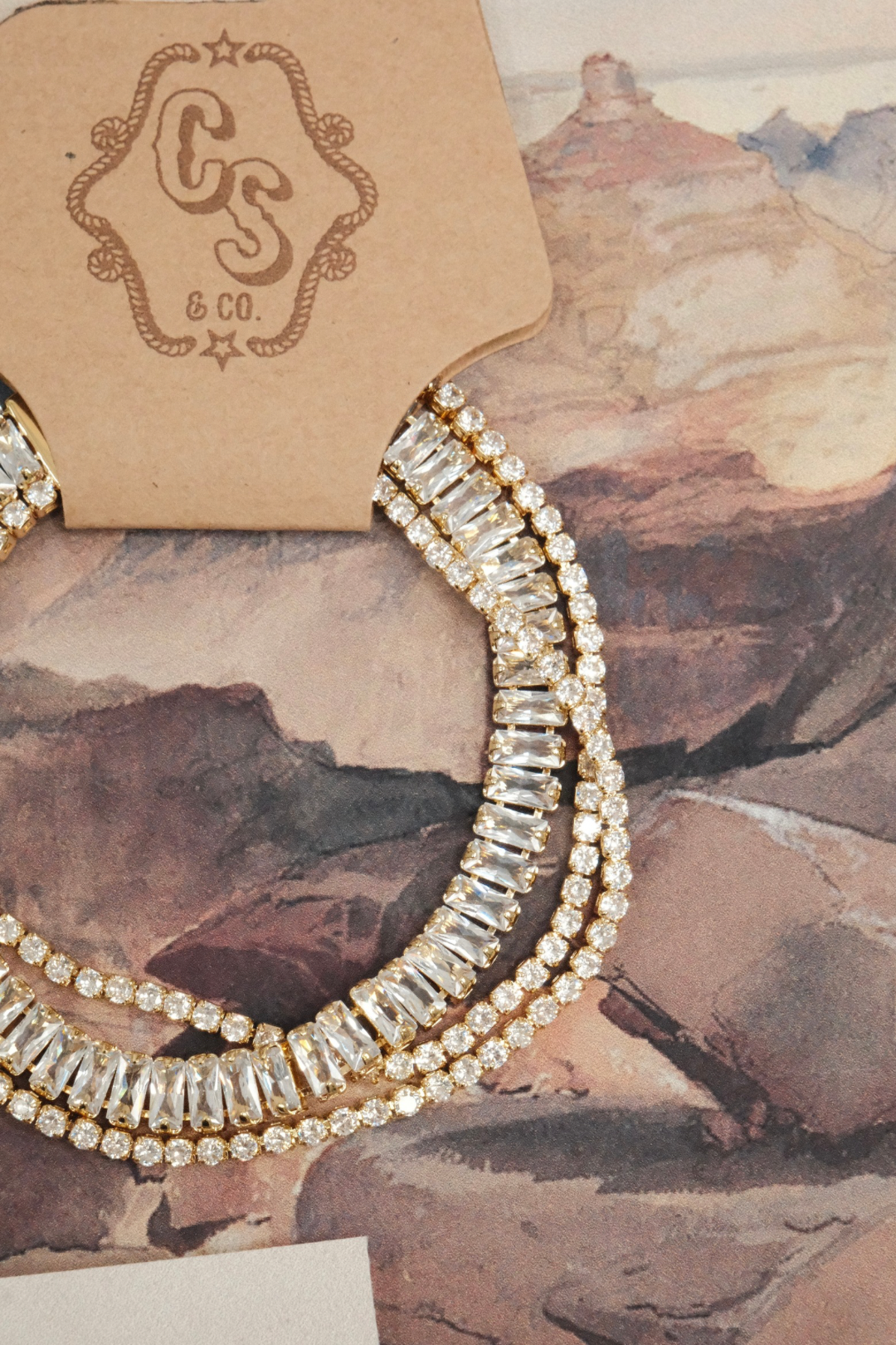 Triple Shine Tennis Bracelet