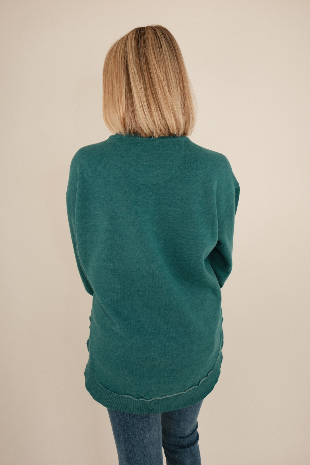 Saddle Soft Melange Poncho Fleece