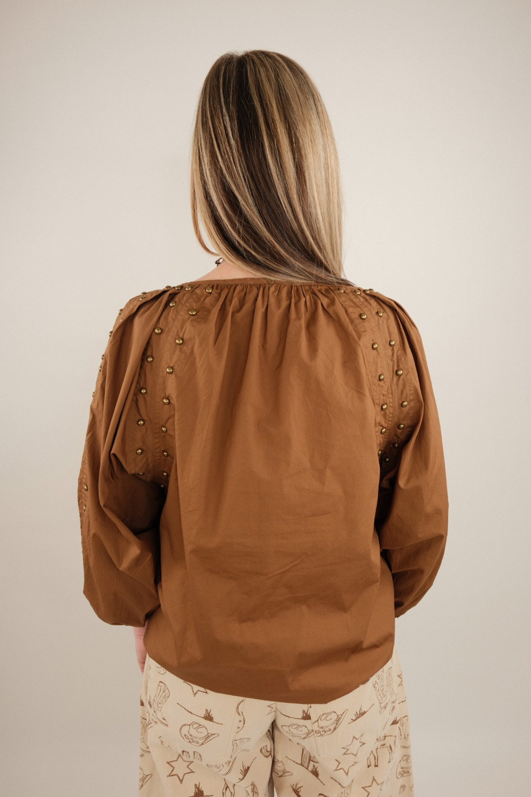 Dusty Mesa Studded Blouse