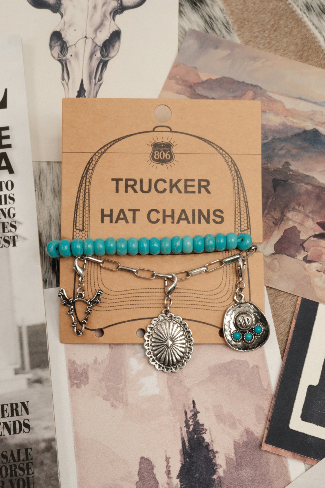 Trail Boss Trucker Hat Chain