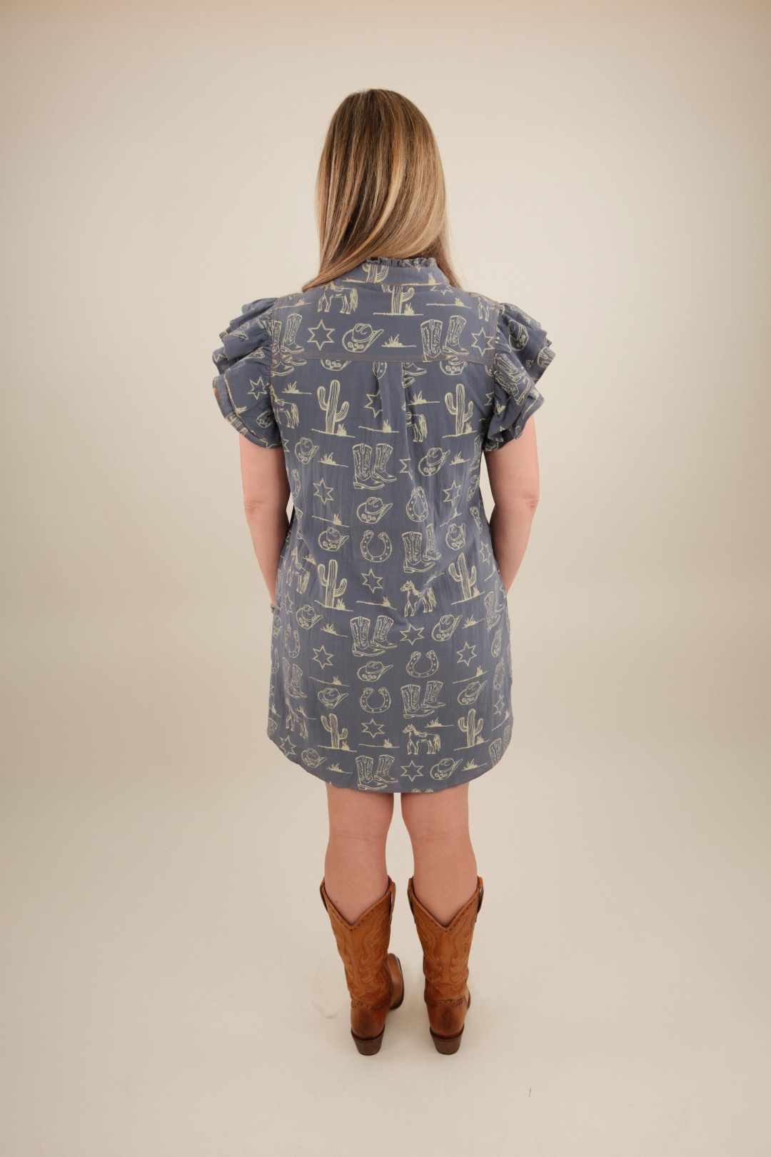 Prairie Ruffle Cotton Dress