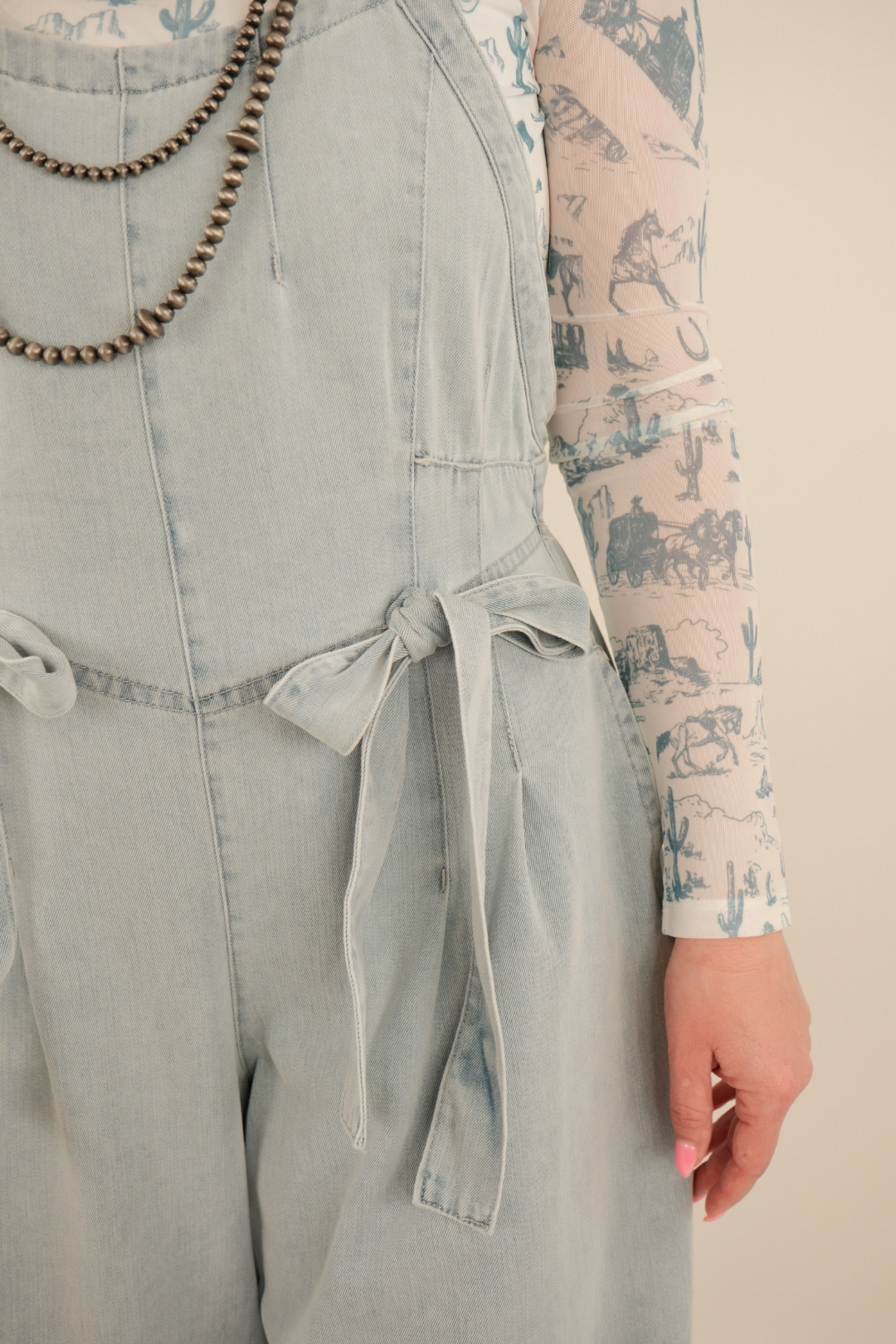 Buckaroo Belle Denim Jumpsuit