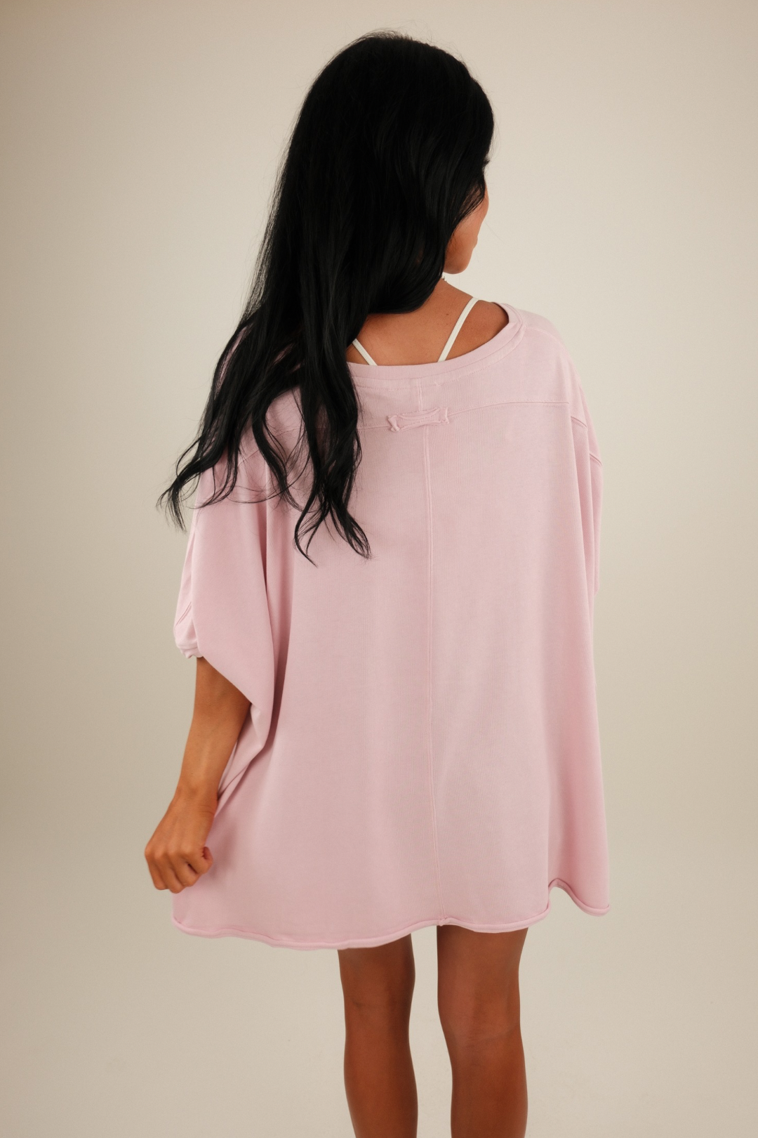 Lone Star Cropped Tee - Pink
