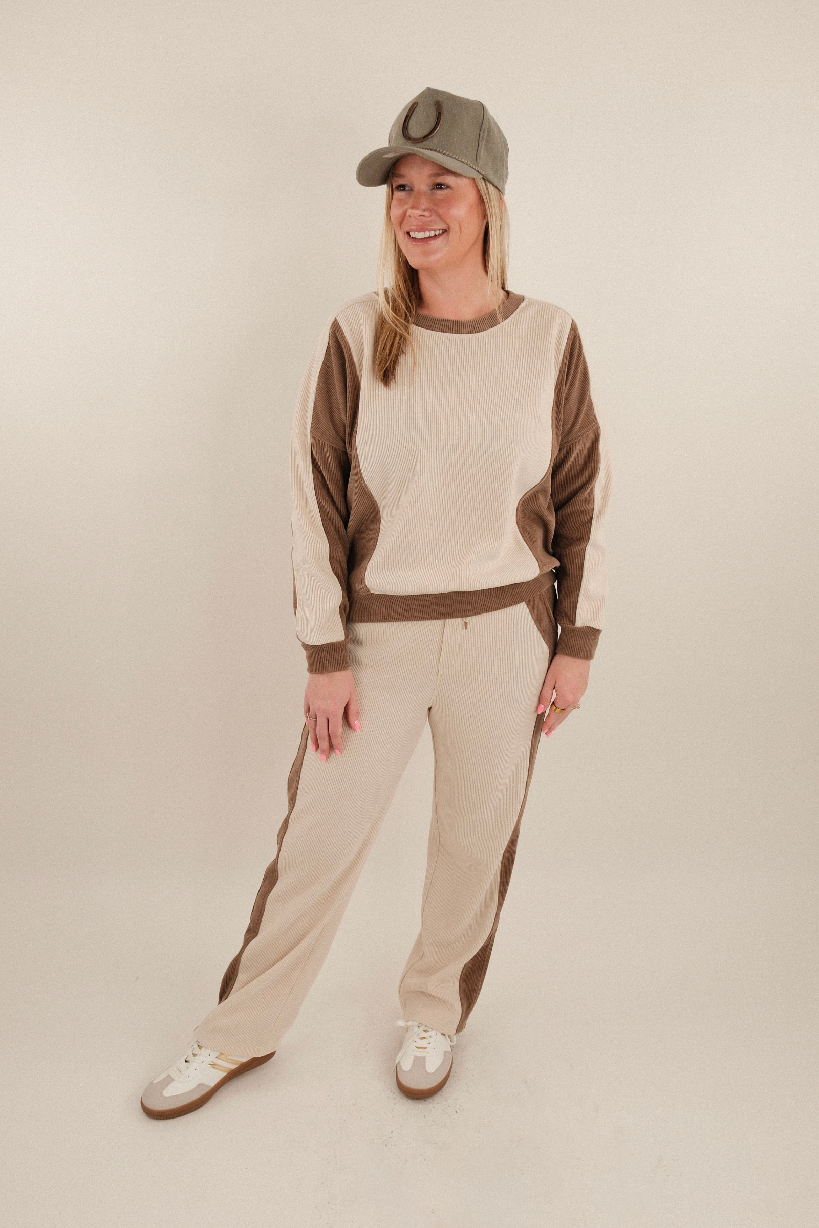 Canyon Drift Colorblock Corduroy Set