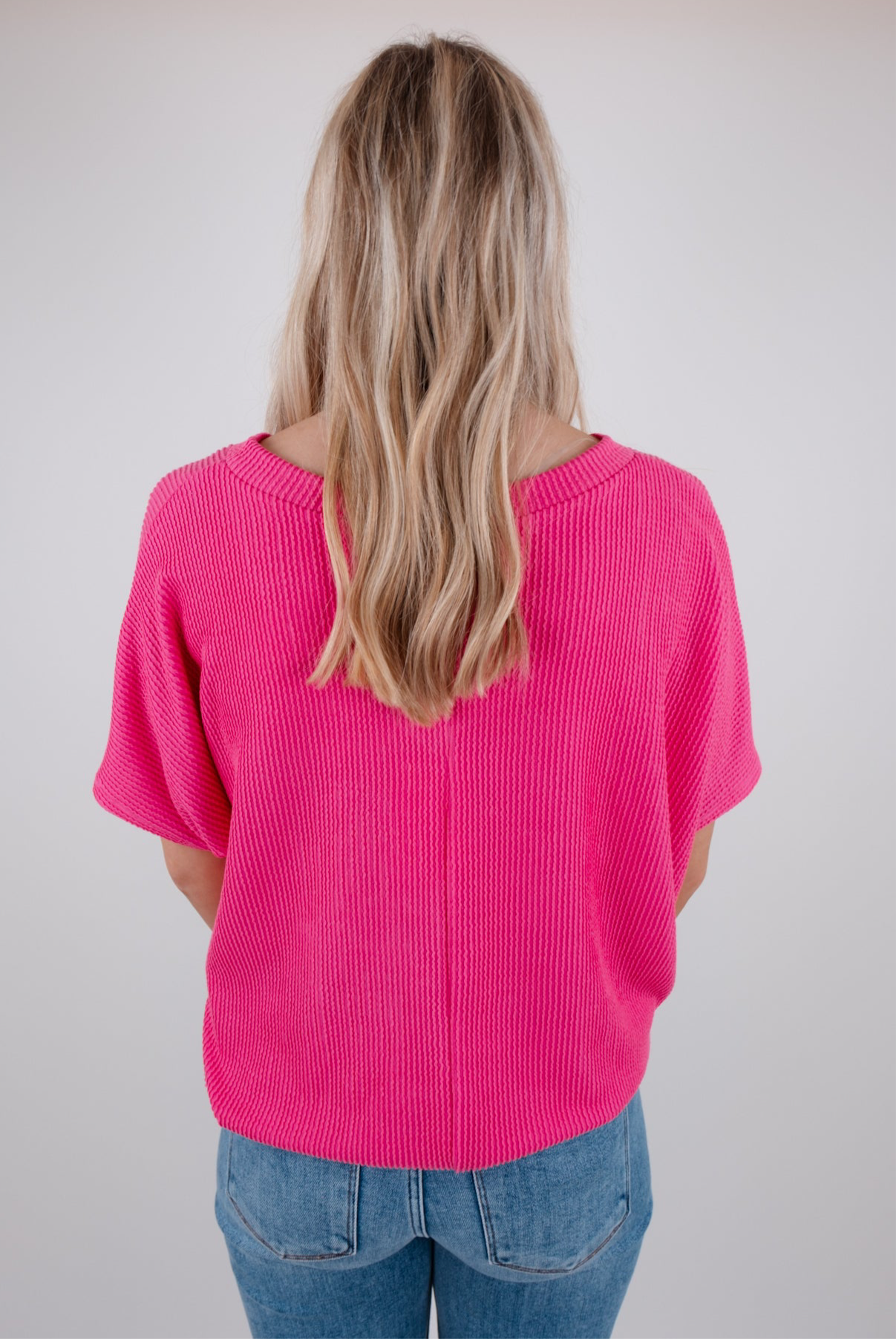 Blush Canyon Ribbed Top