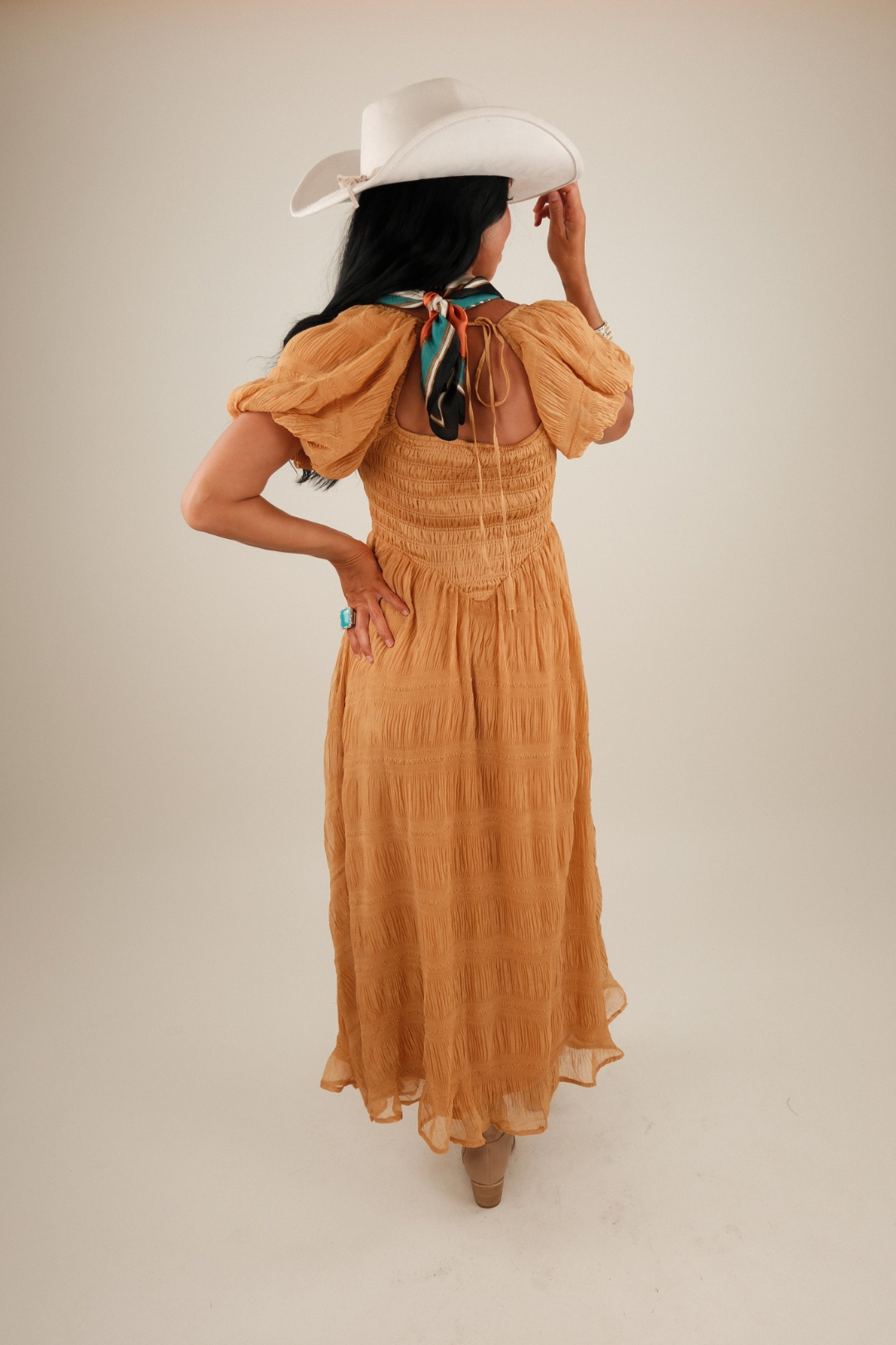 Sunset Sagebrush Midi Dress