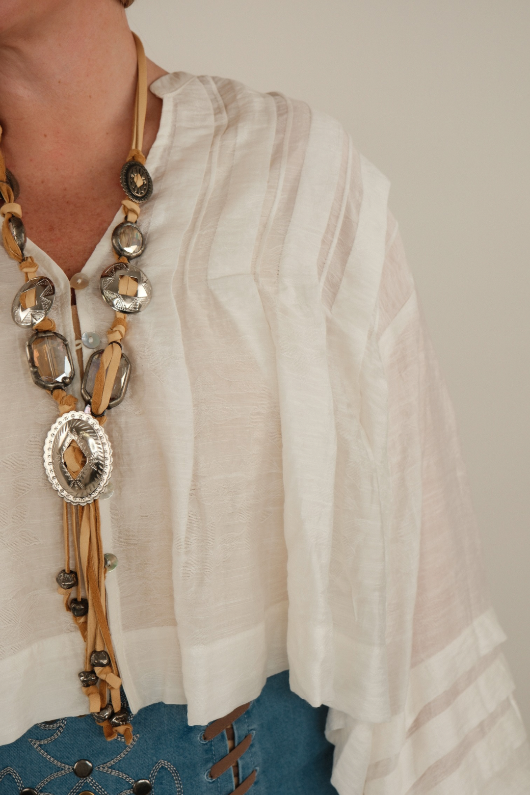 The Easy Breeze Button-Up Blouse