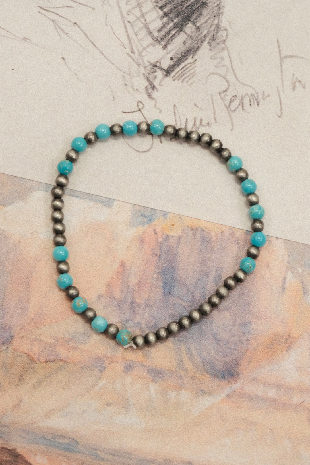 Prairie Pebble Gem Bracelet - Silver