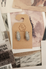 Rhinestone Range Hoops