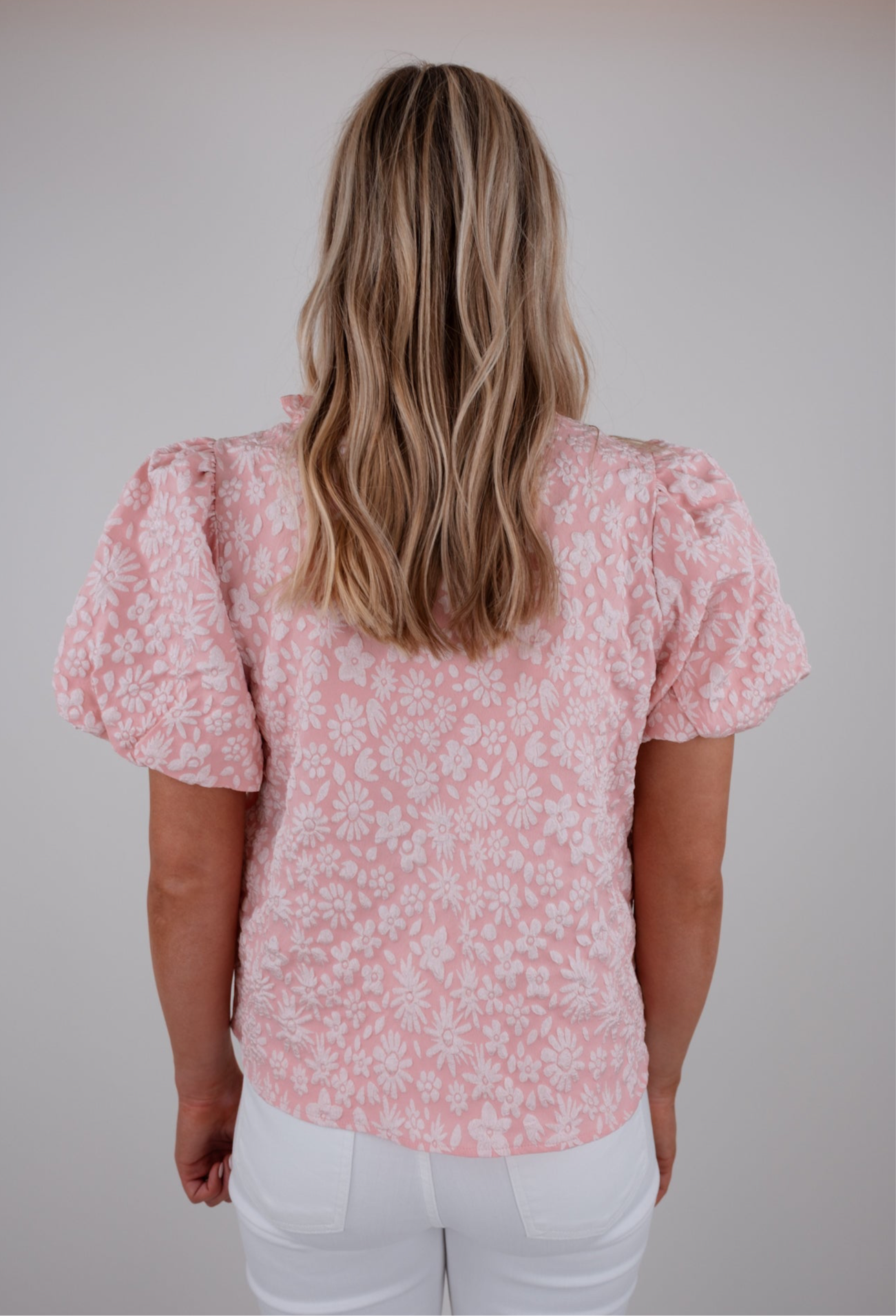Prairie Bloom Blouse - Pink