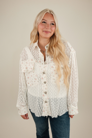 Floral & Lace Jacket