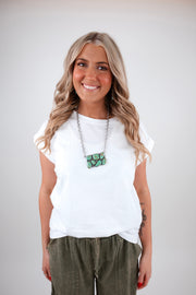 Cowgirl Calm Tee - White