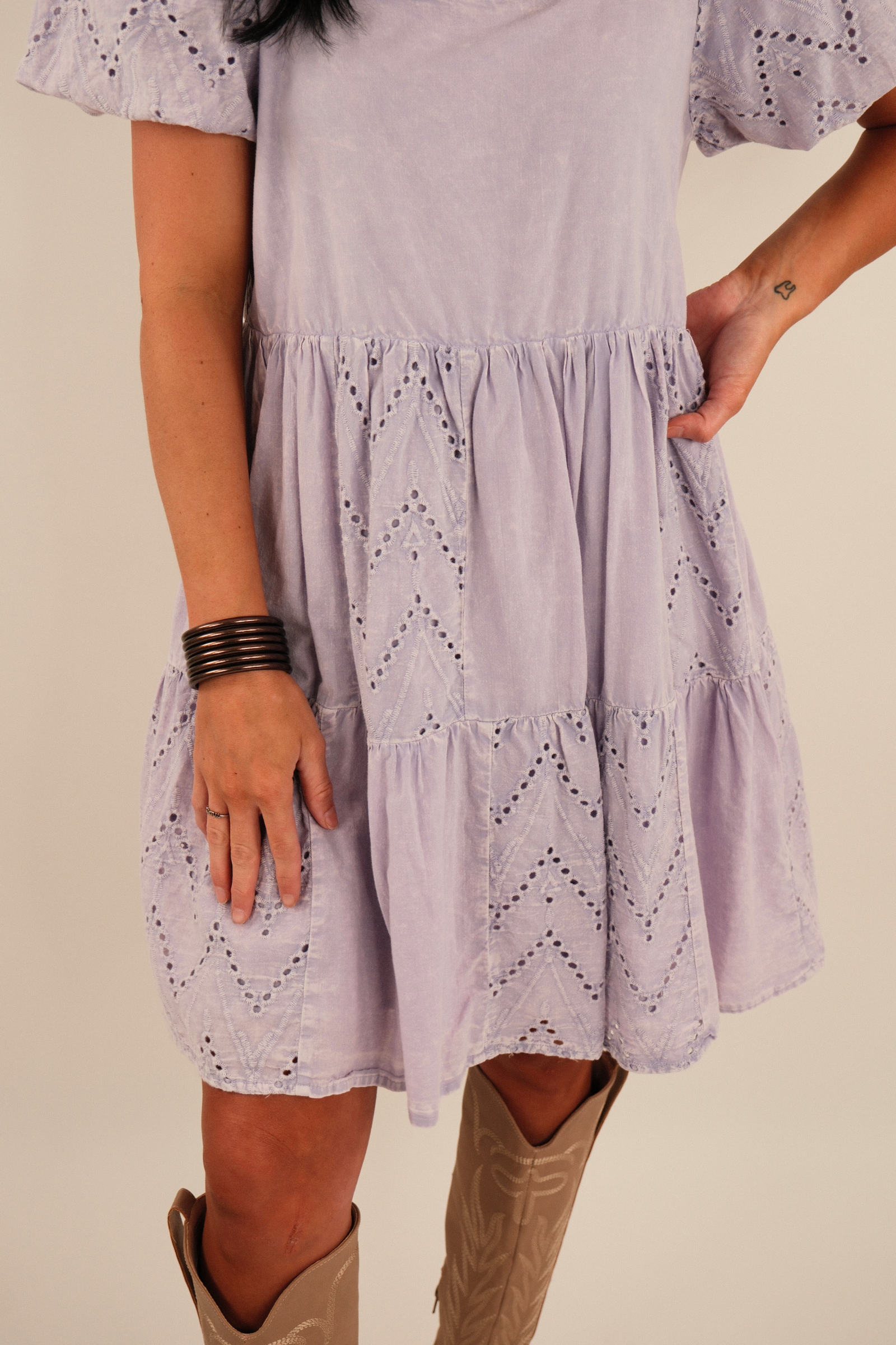 Meadow Mist Mini Dress