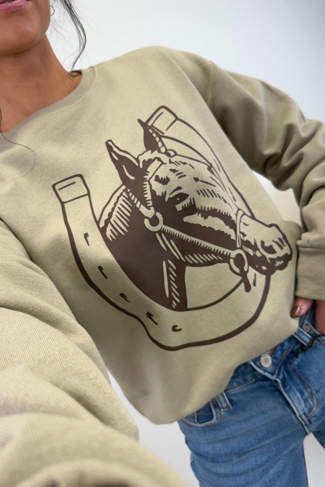 Sweet Iron Crewneck - Khaki