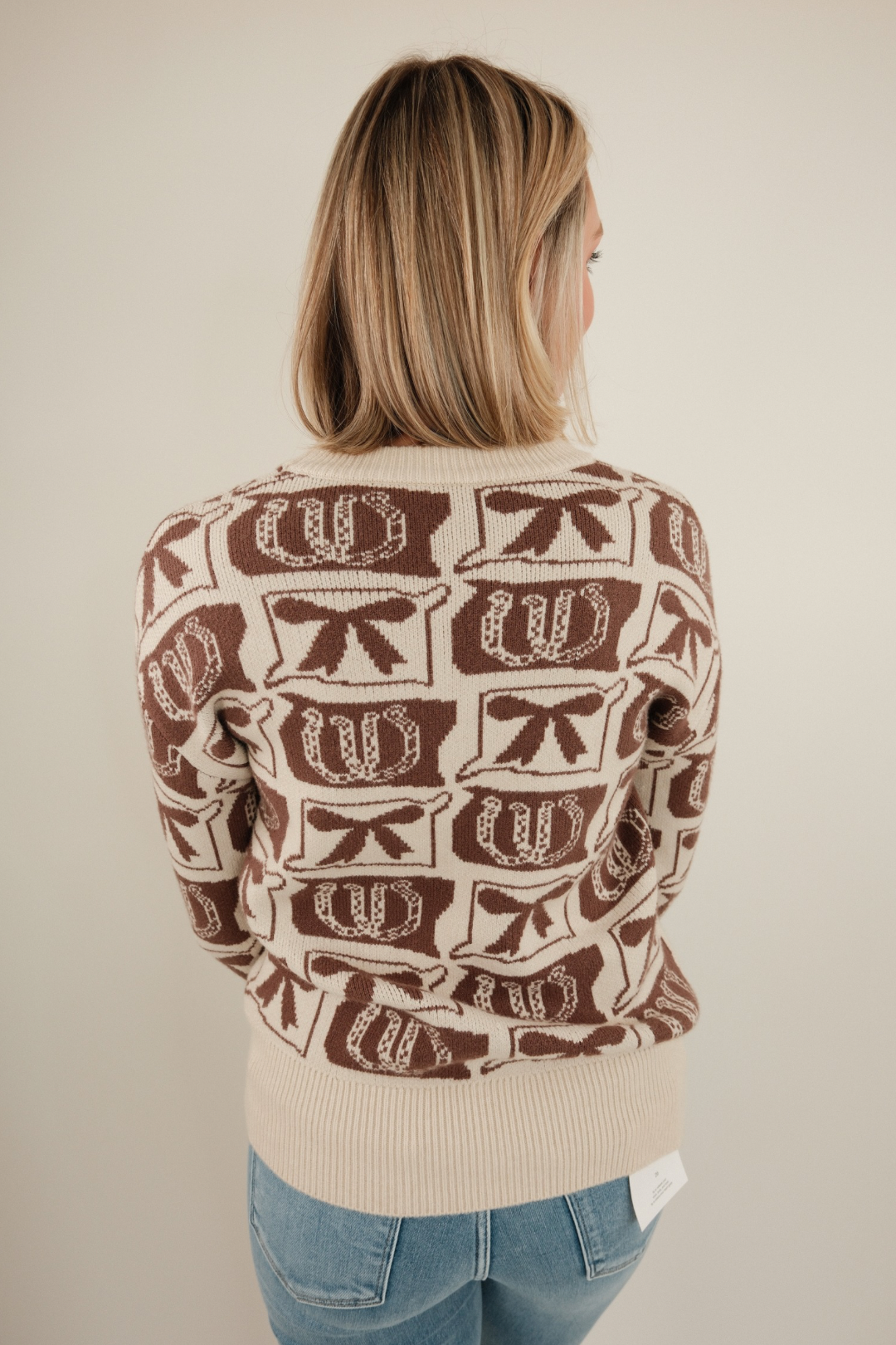 Cowgirl’s Lucky Day Knit Sweater