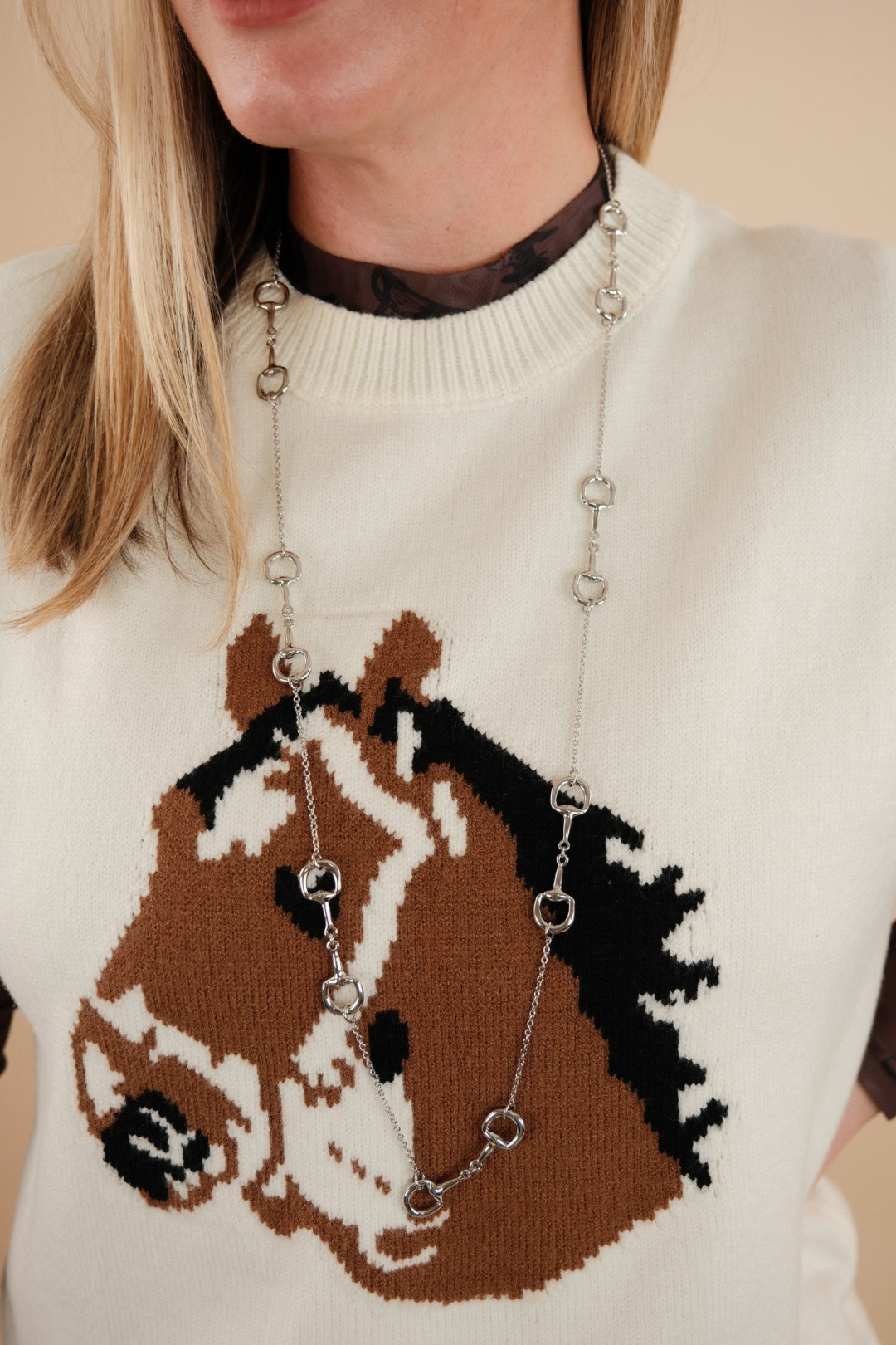 Snaffle Trail Chain Necklace