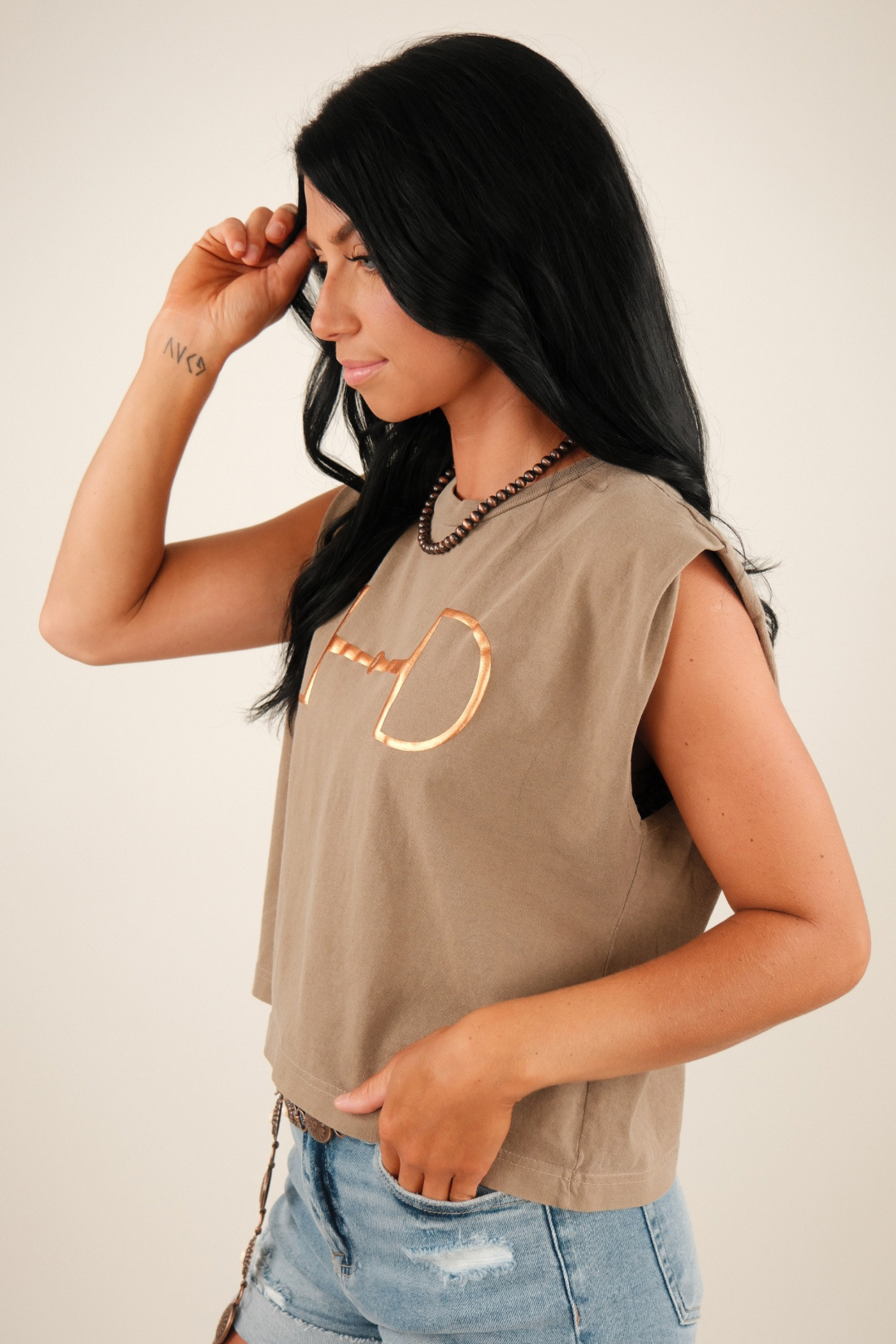 Bridle Up Muscle Tank
