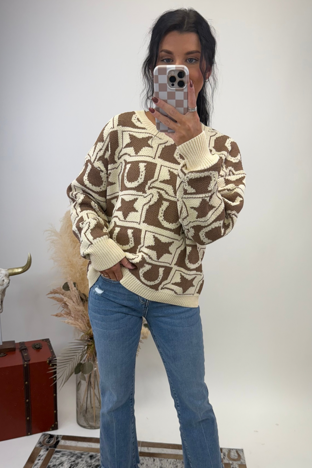 Homestead Luck Pullover Sweater
