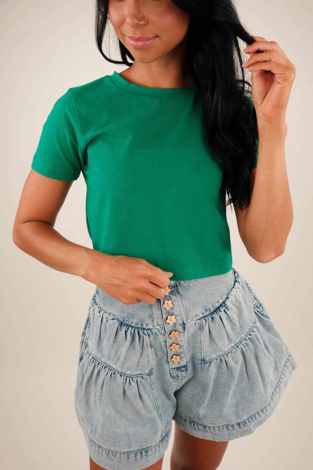 Ranch Base Tee - Kelly Green