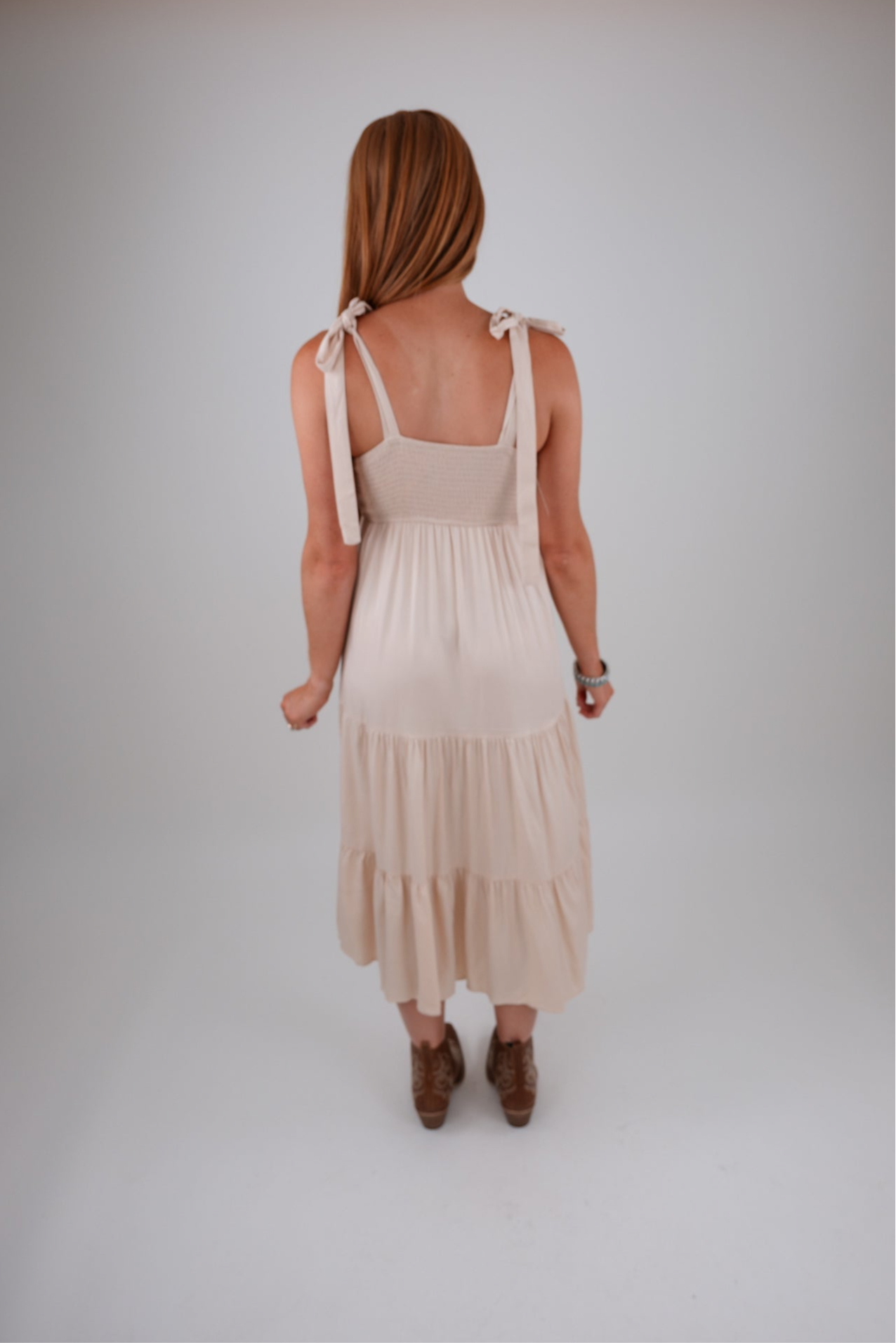 Free Spirit Stitch Maxi Dress