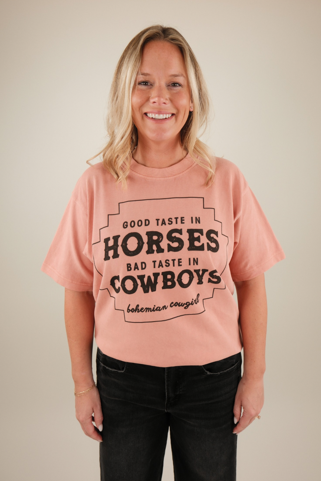 Good Taste In Horses Graphic Tee