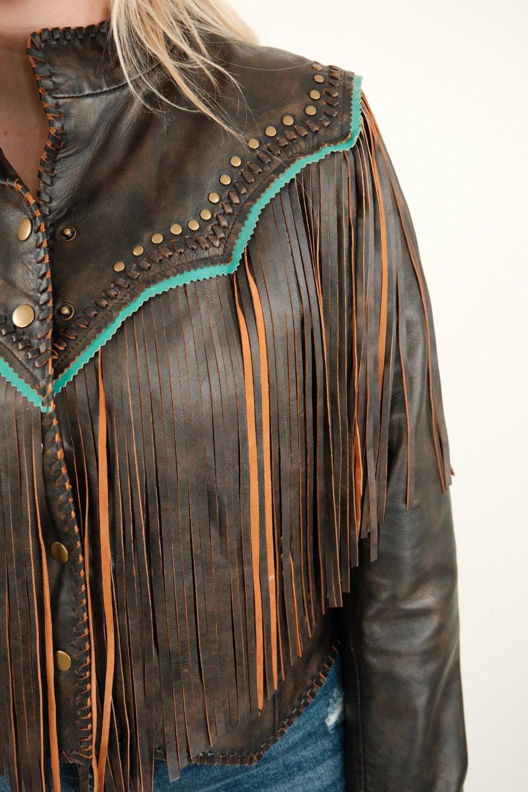Sundance Fringe Leather Jacket