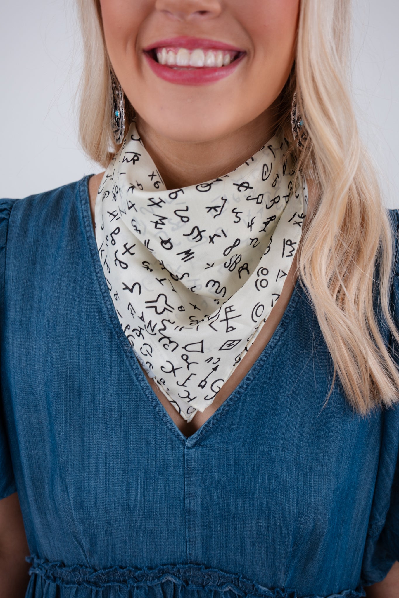 Brandin' Iron Silk Scarf