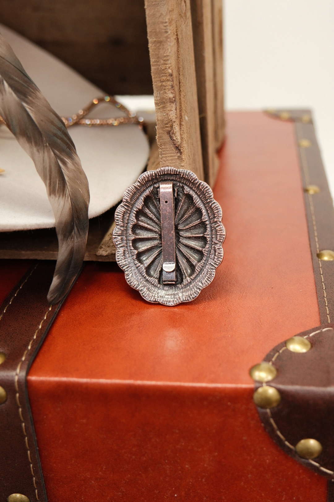 Prairie Rose Brooch