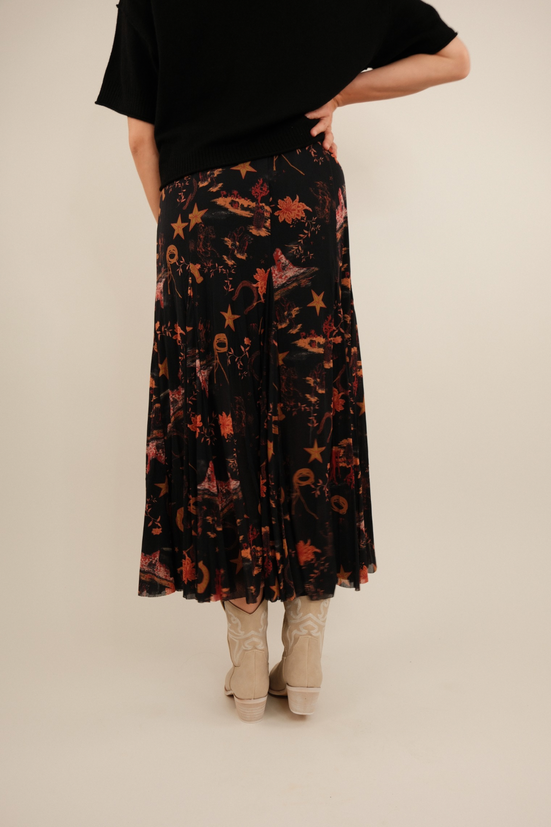 Rustler’s Moon Mesh Maxi Skirt