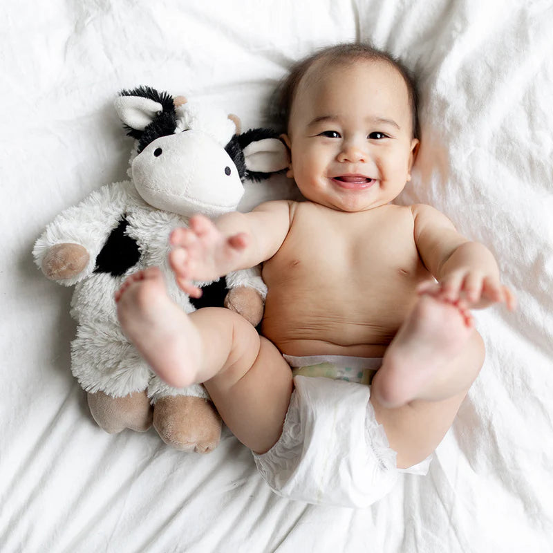 Black & White Cow Warmies Plush