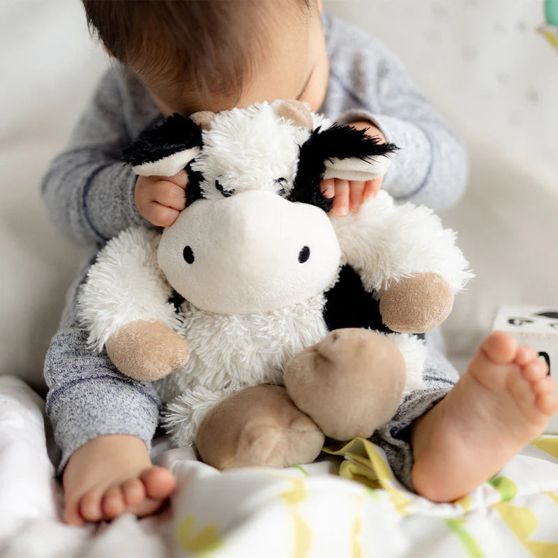 Black & White Cow Warmies Plush