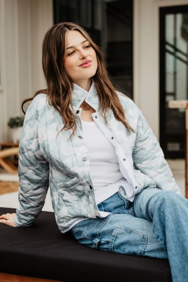 Sagebrush Camo Quilted Jacket
