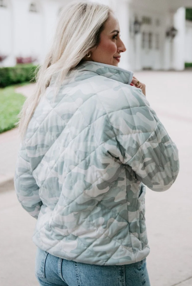 Sagebrush Camo Quilted Jacket