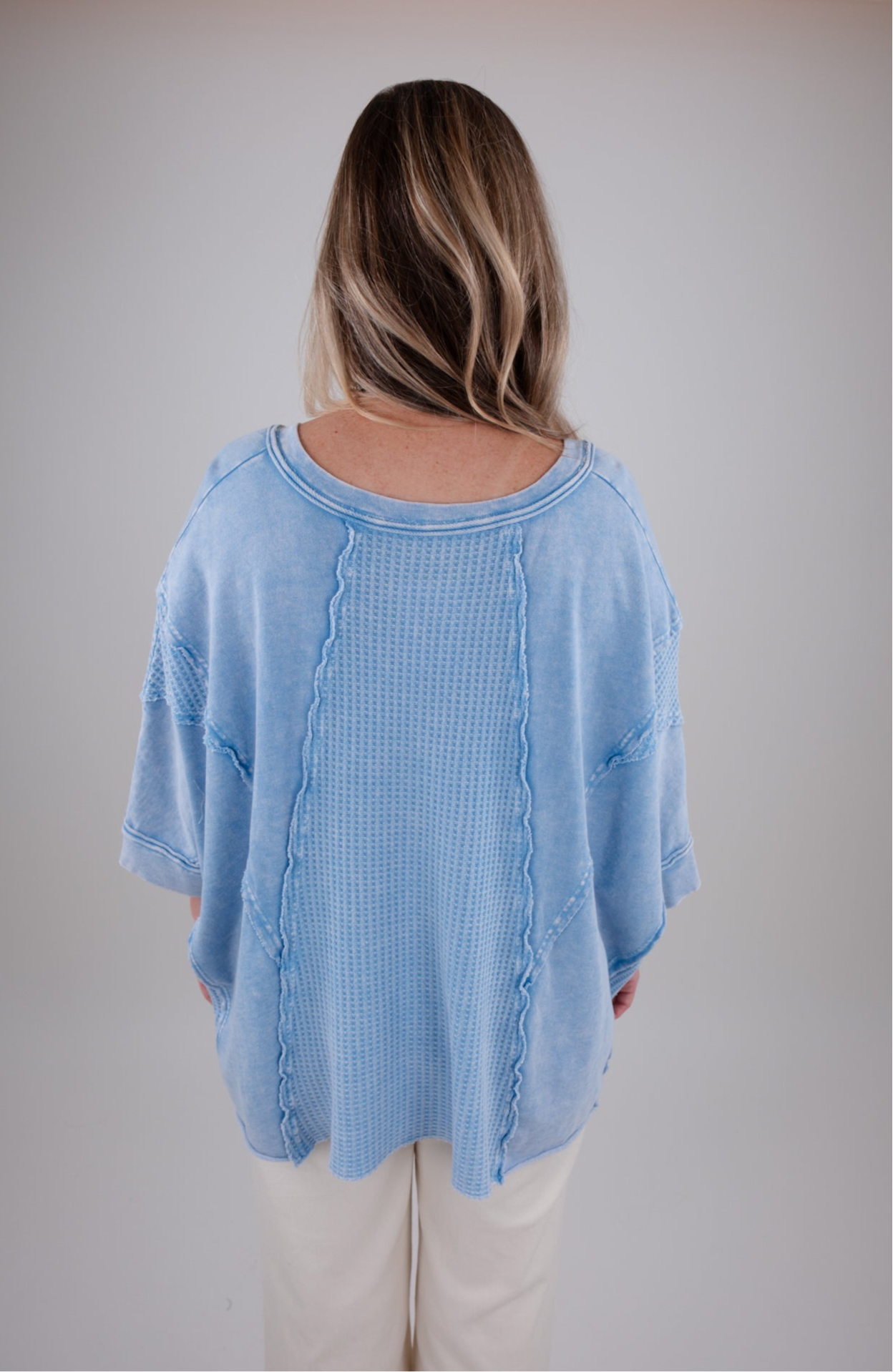 Blue Skies Mineral Wash Top