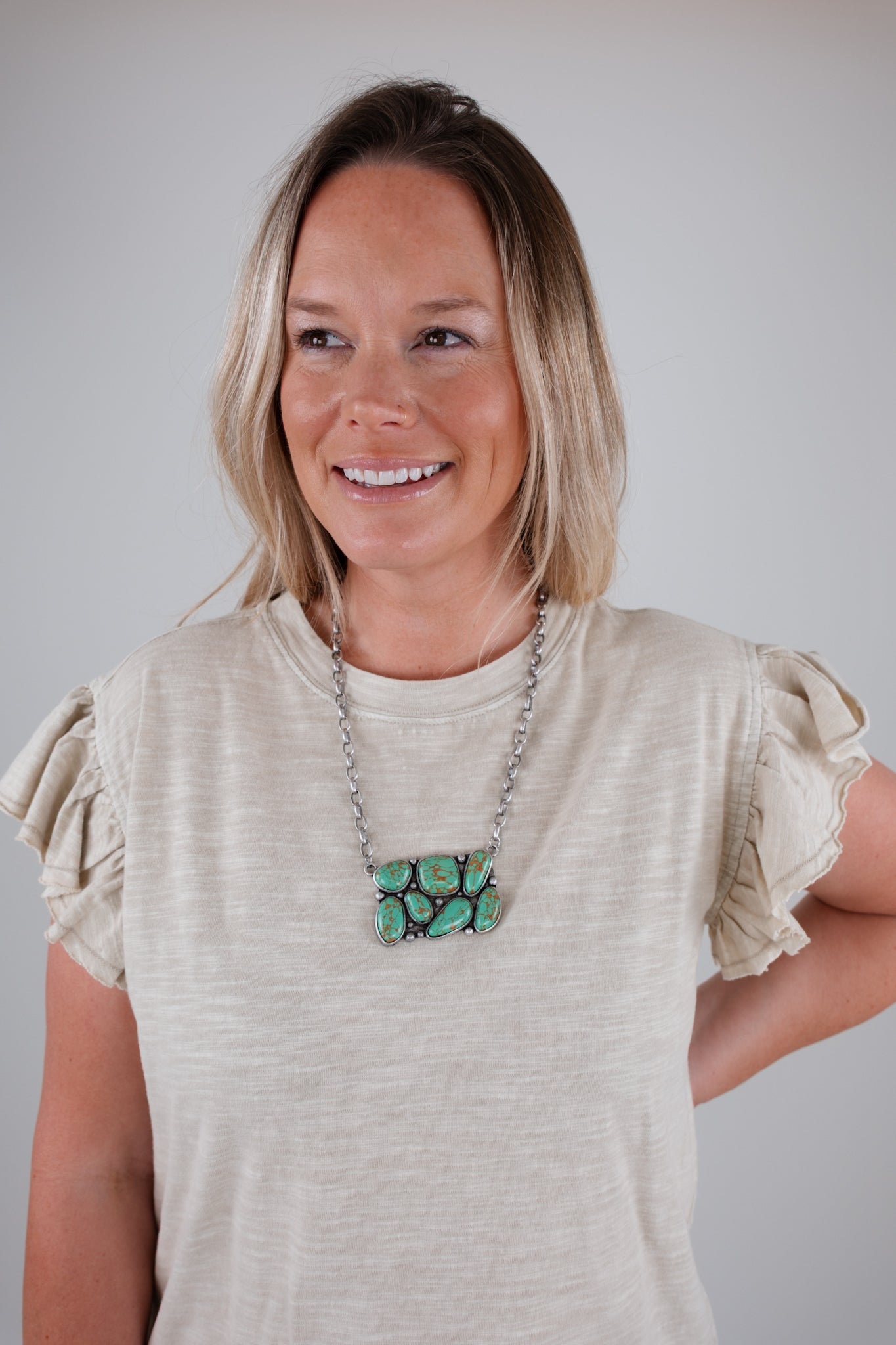 Emerald Horizon Necklace