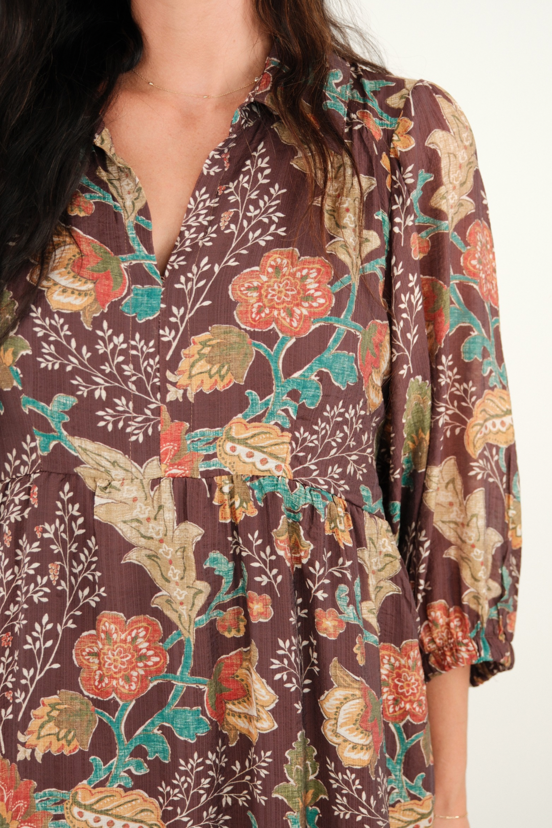 Prairie Bloom Midi Dress