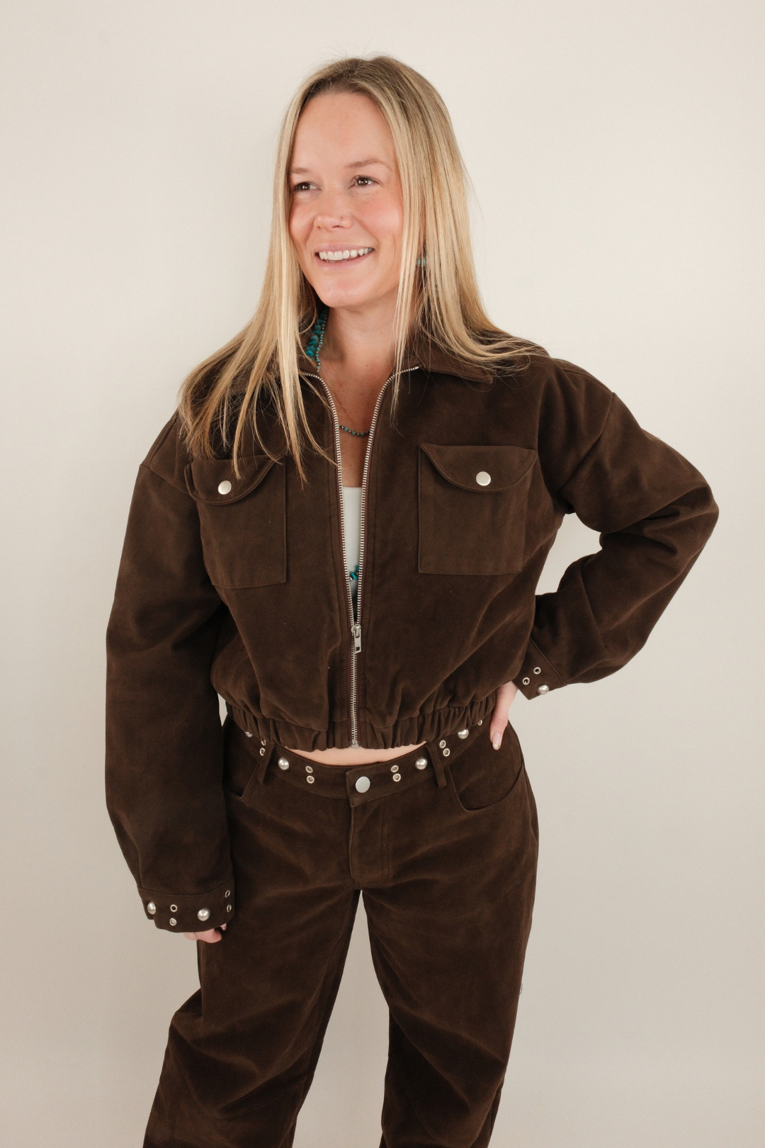 Westbound Suede Luxe Set