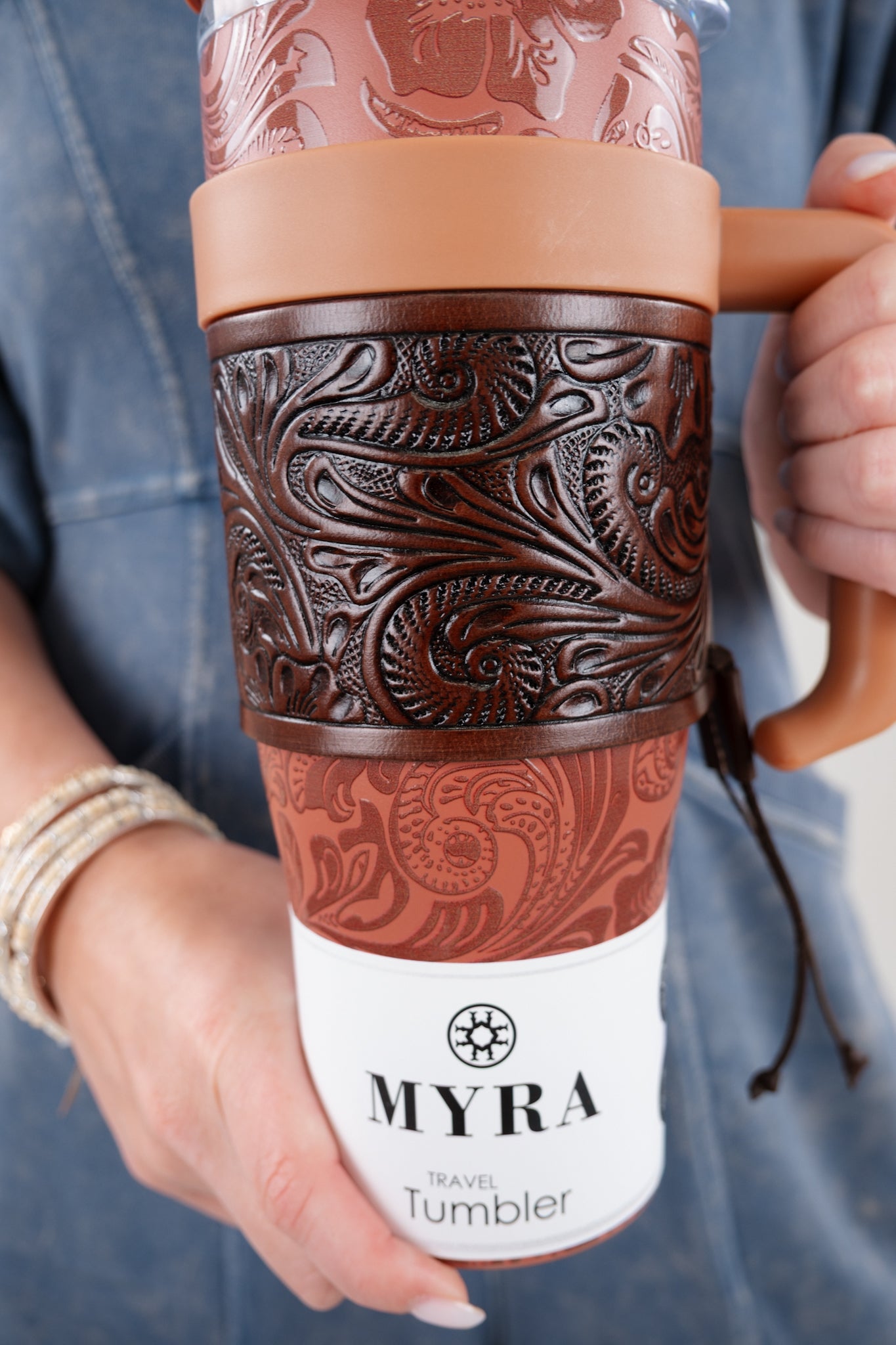 MYRA Desert Rose Travel Tumbler