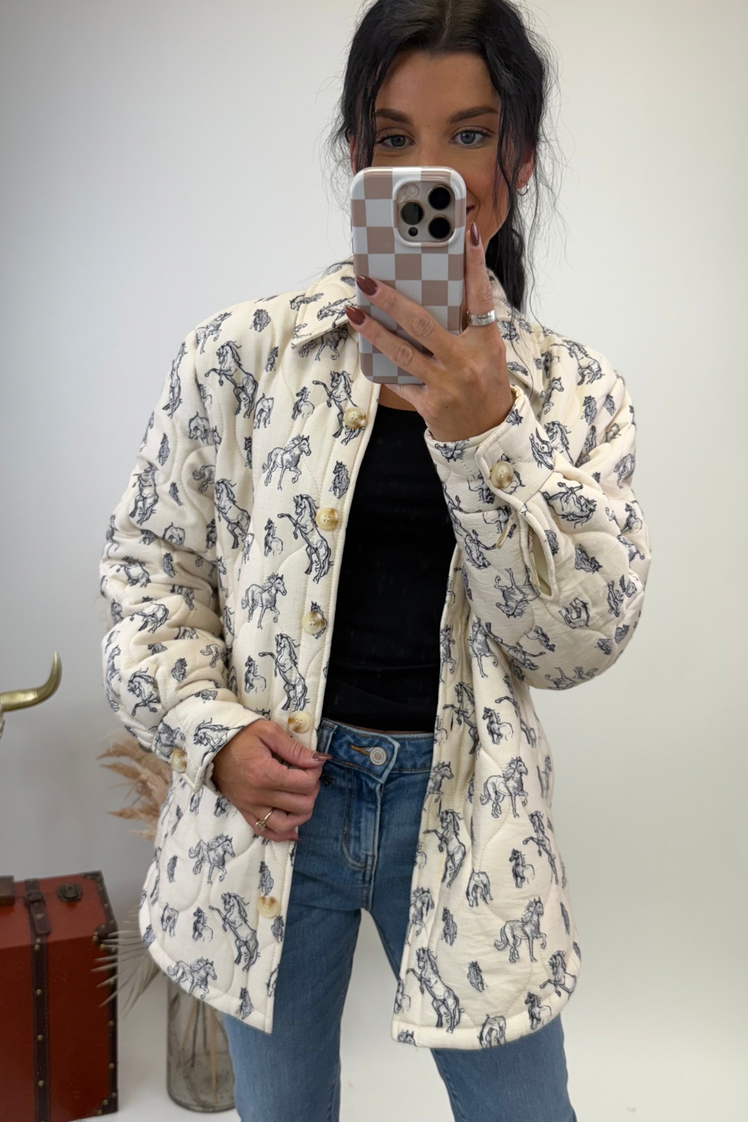 Gallop & Grit Quilted Coat