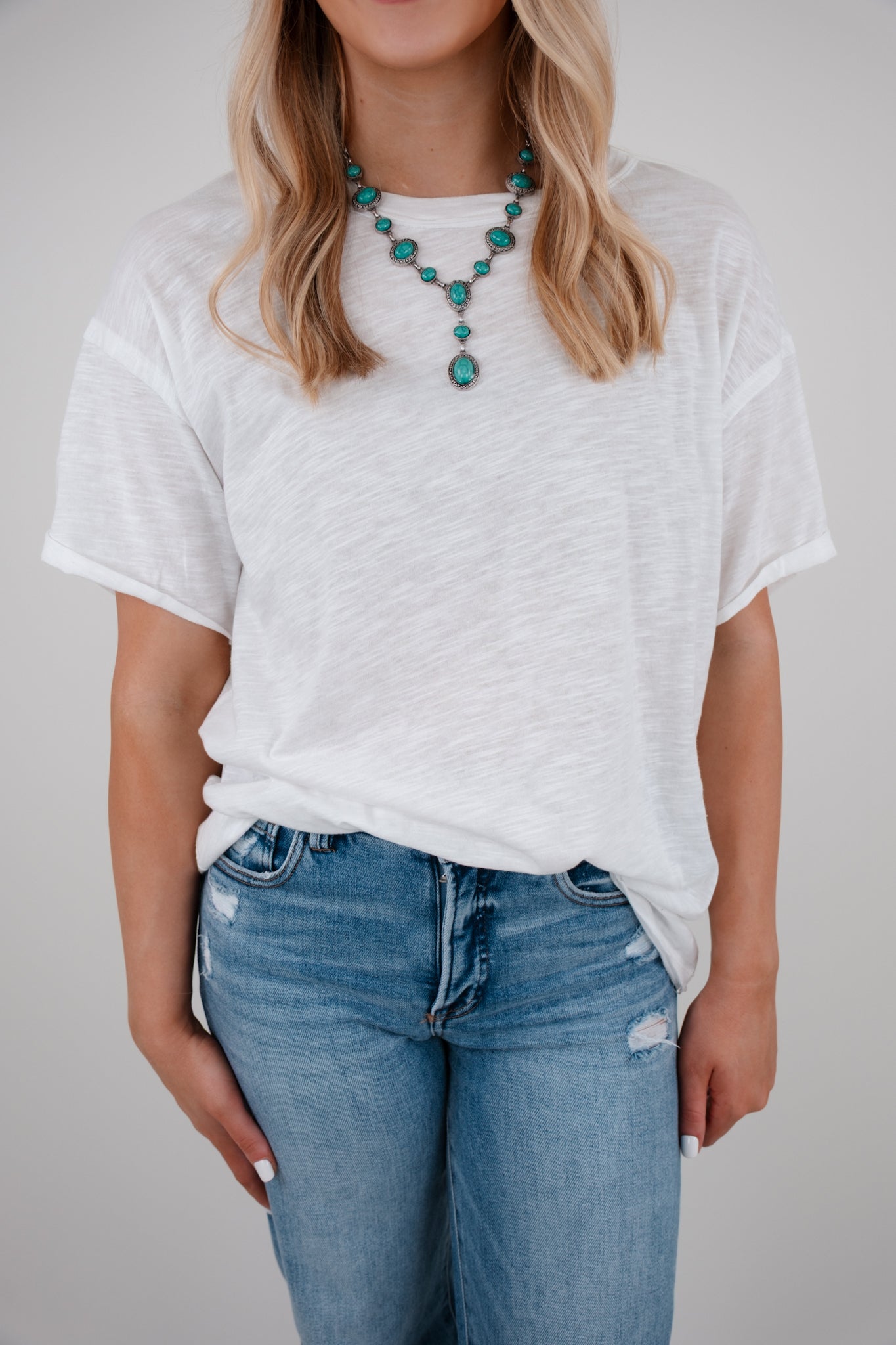 Basic White Tee