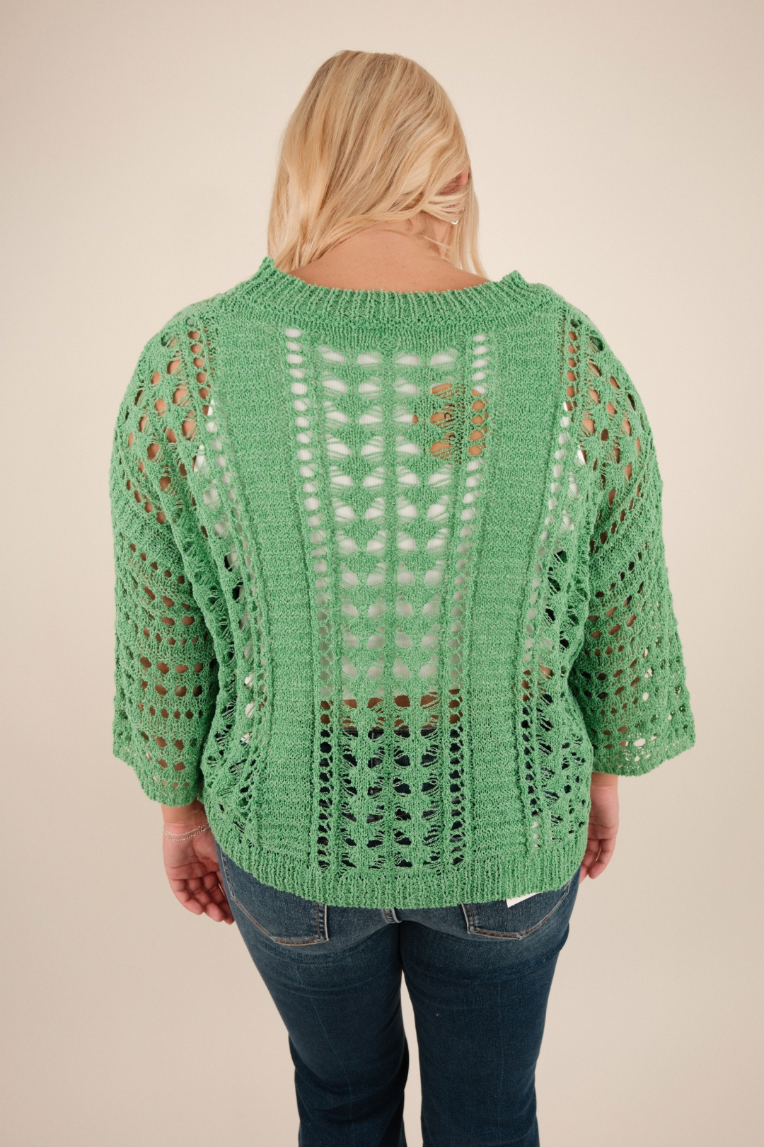 Serenity Knit Sweater - Emerald Green