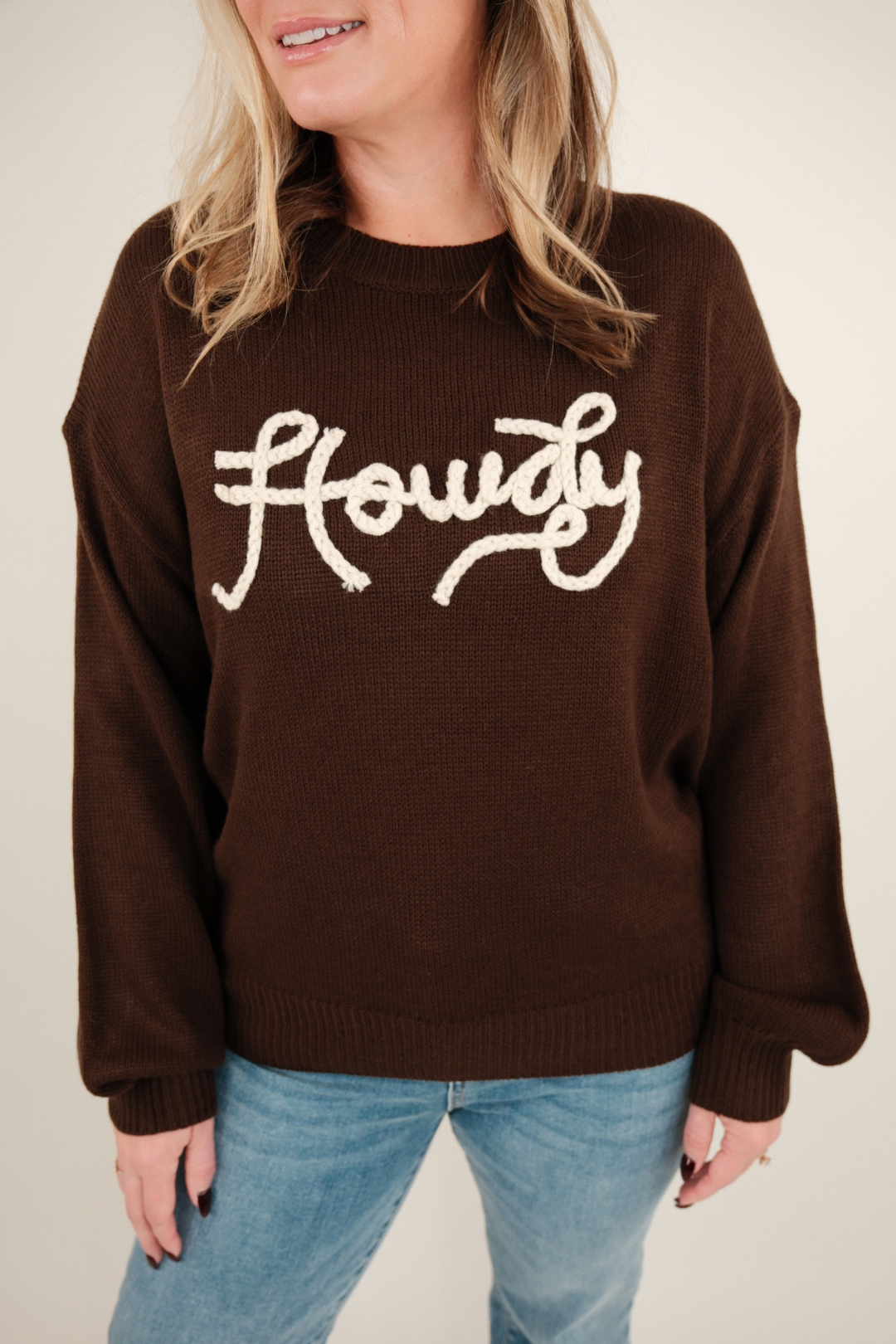 Rope & Howdy Sweater