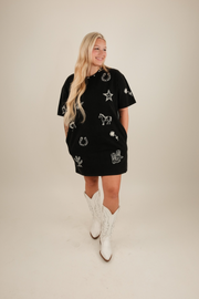 Stardust Trail T-Shirt Dress