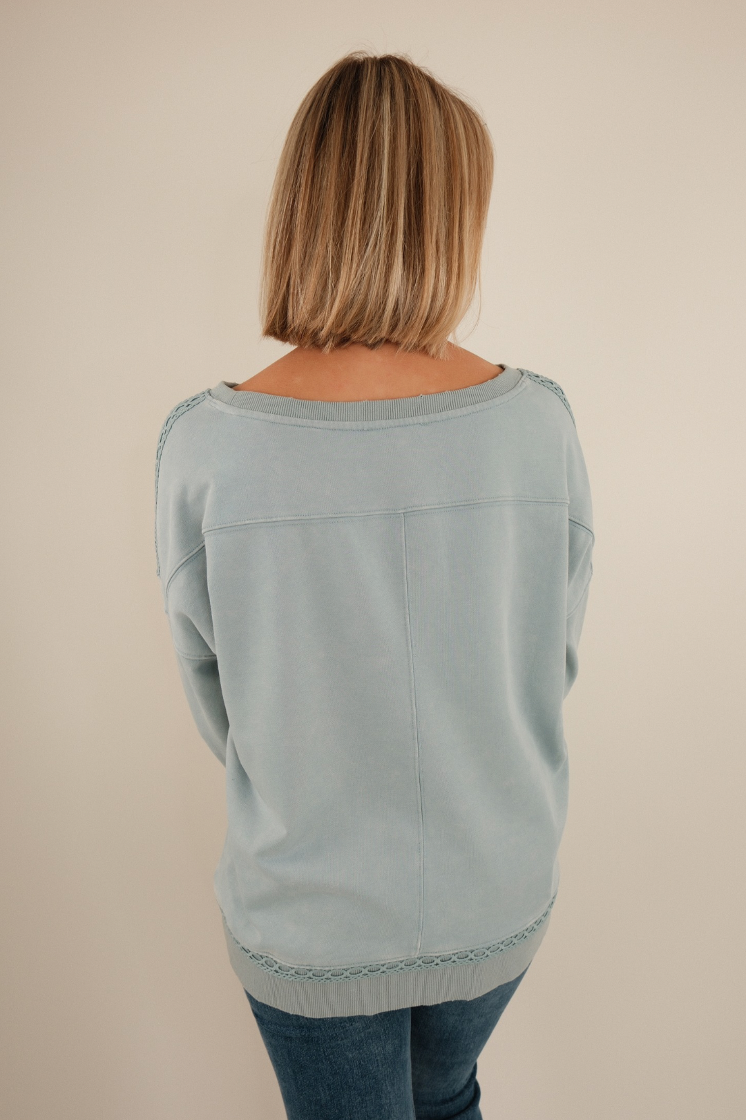 Lace & Grace Pullover