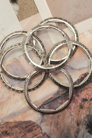 Western Horizon Etched Bangle