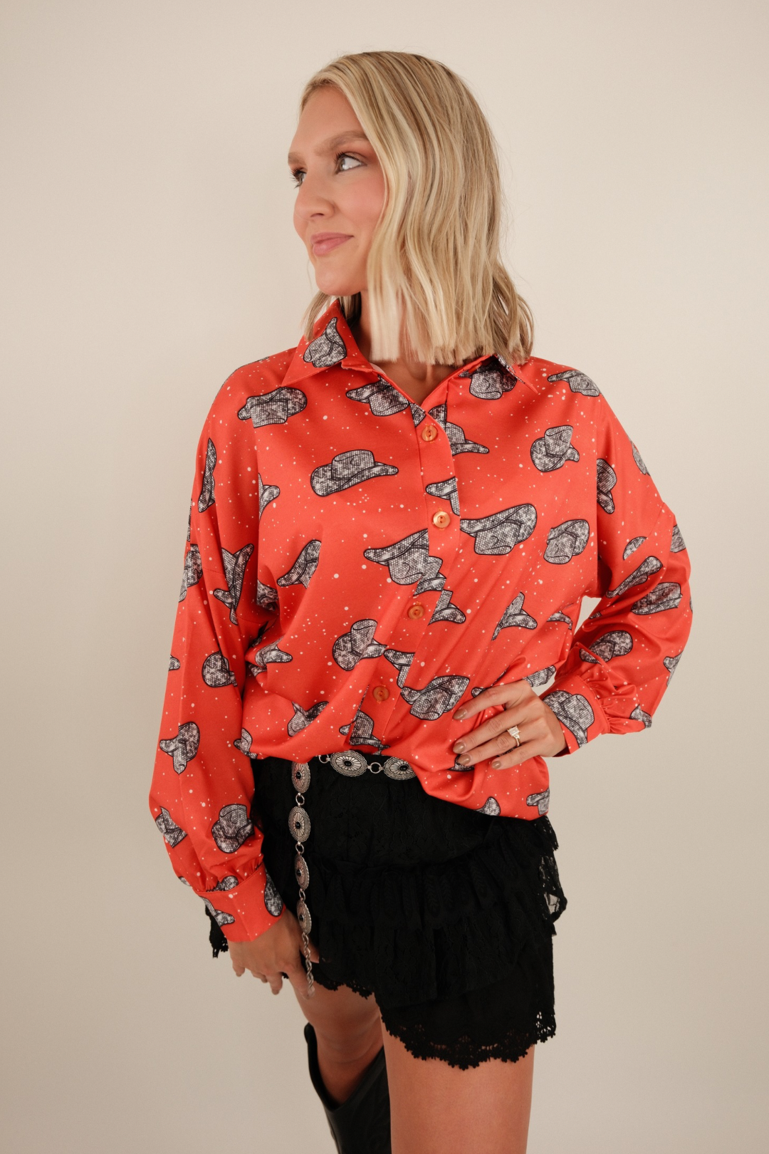 Disco Rodeo Button-Up