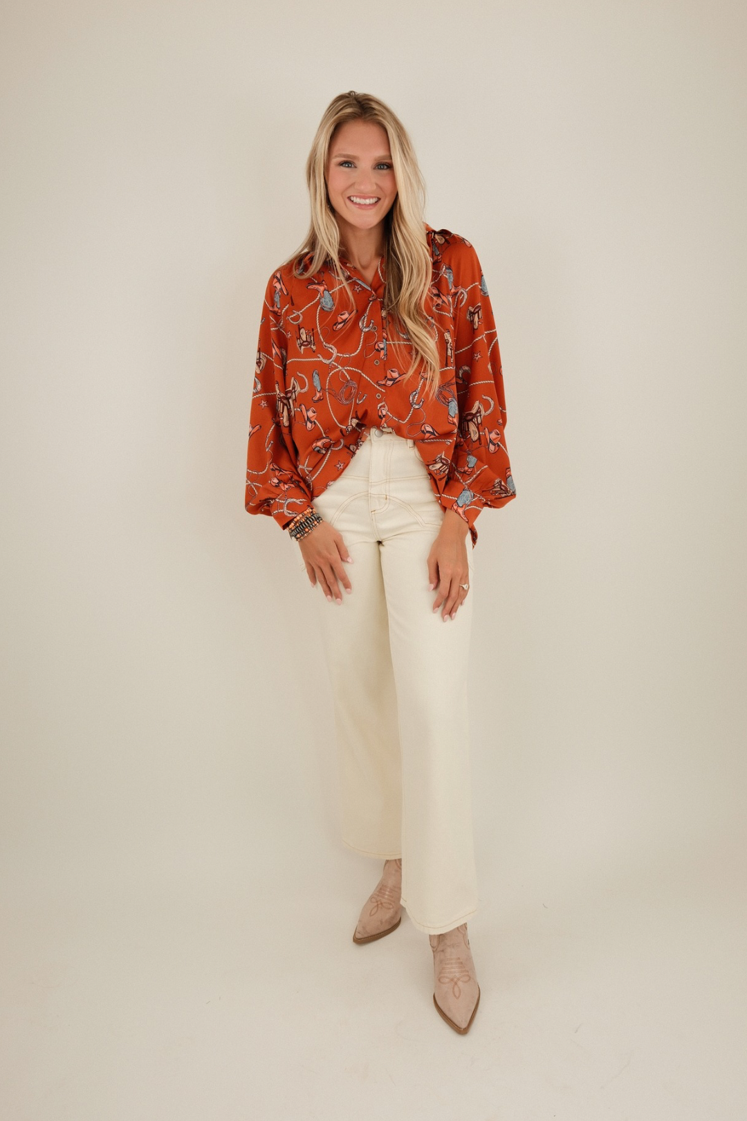Canyon Line High Waist Denim