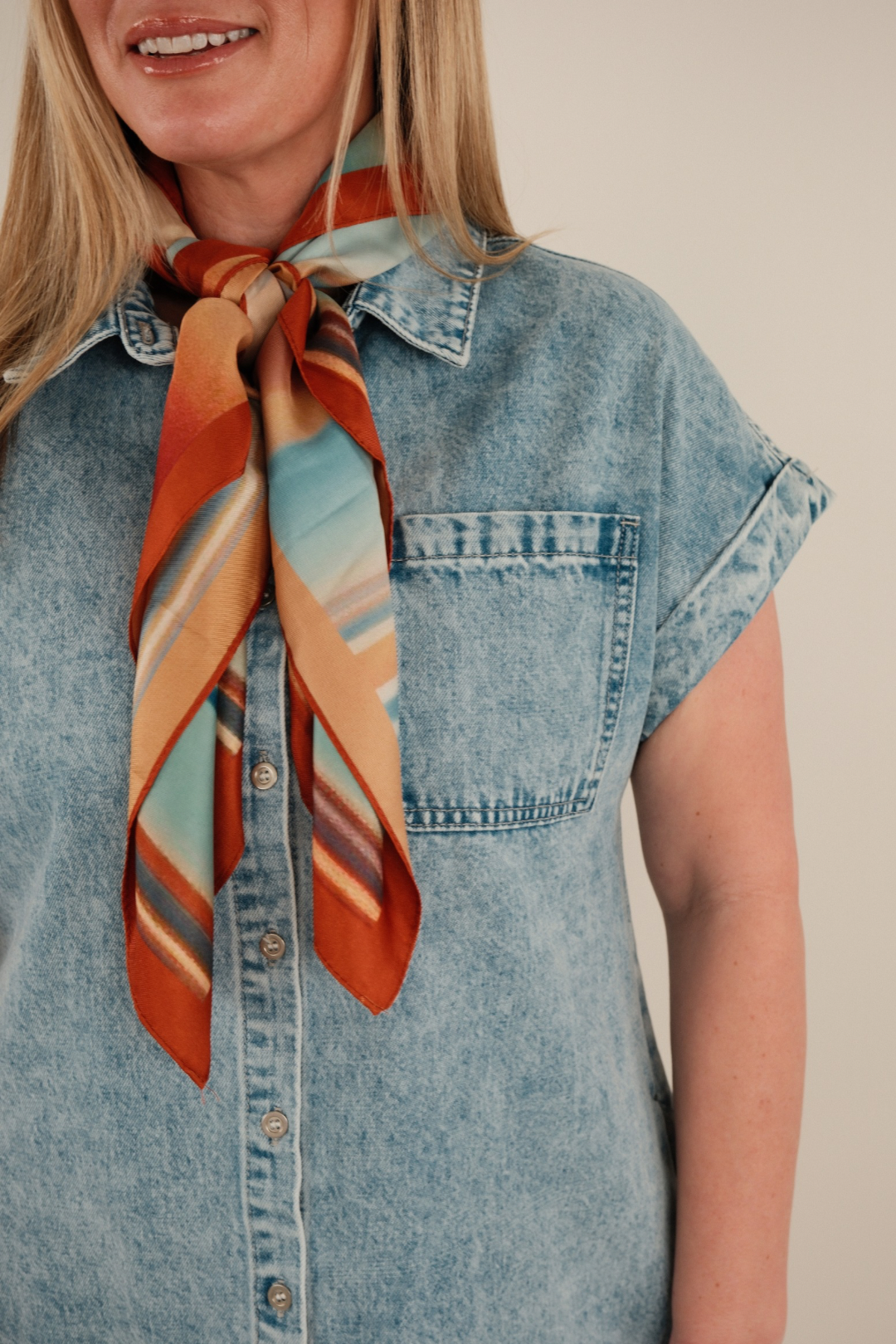 Dusty Trail Denim Dress